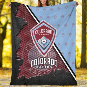 Special Release Real Salt Lake MLS Blanket All Over Prints HOMLS111024BLK01RSL