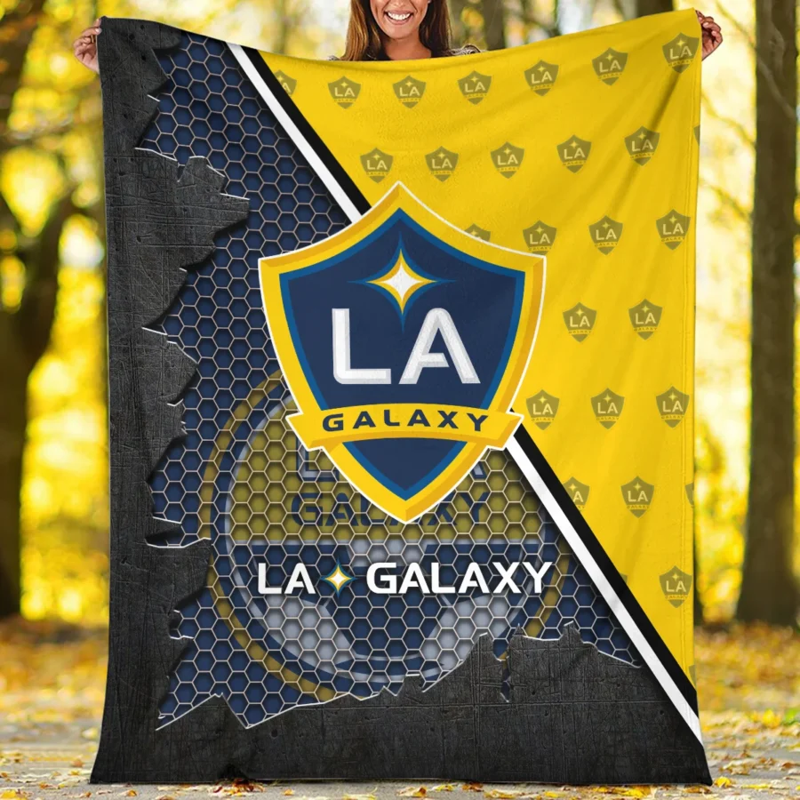 Special Release LA Galaxy MLS Blanket All Over Prints HOMLS111024BLK01LA