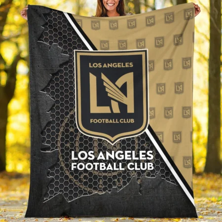 Special Release Los Angeles FC MLS Blanket All Over Prints HOMLS111024BLK01LAF