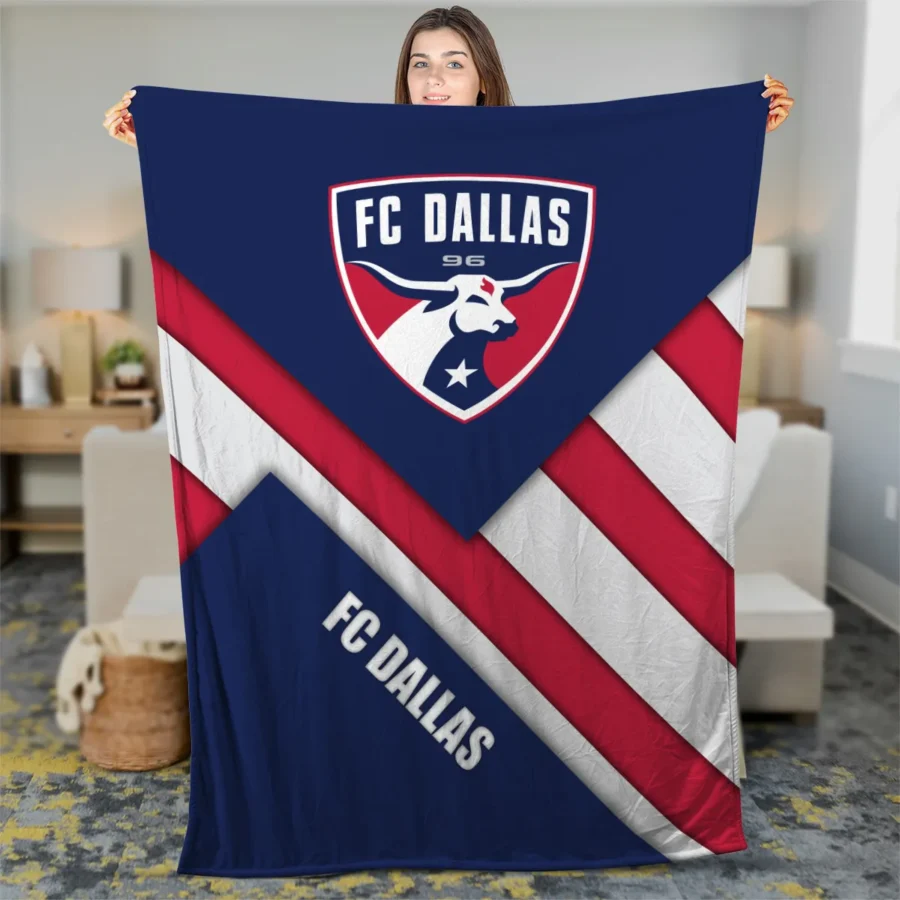 Special Release FC Dallas MLS Blanket All Over Prints HOMLS111024BLK02DAL