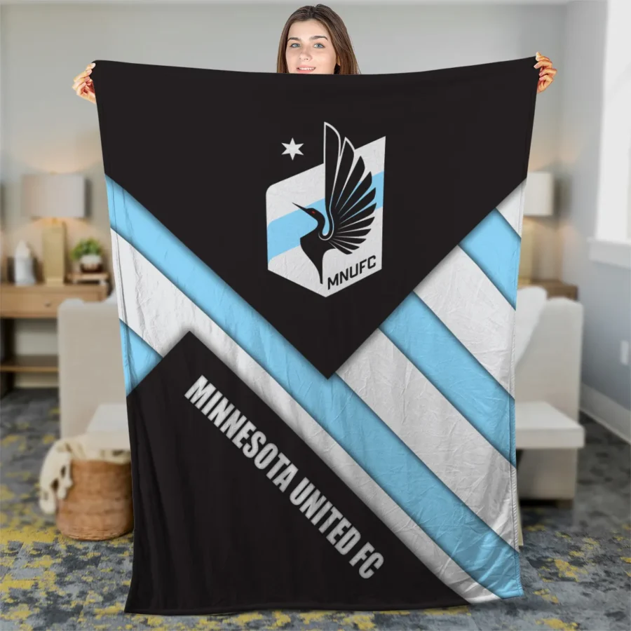 Special Release Minnesota United MLS Blanket All Over Prints HOMLS111024BLK02MIN