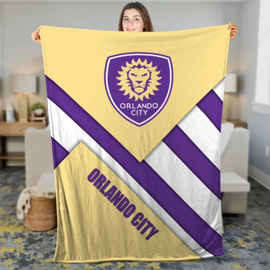 Special Release Orlando City MLS Blanket All Over Prints HOMLS111024BLK02ORL