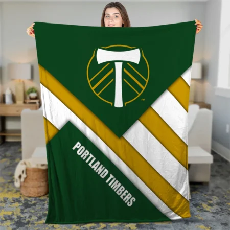 Special Release Portland Timbers MLS Blanket All Over Prints HOMLS111024BLK02POR