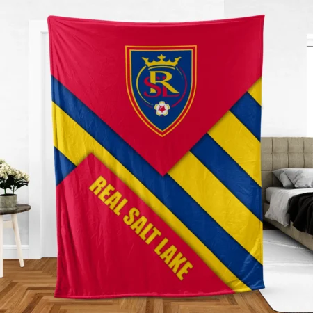 Special Release Real Salt Lake MLS Blanket All Over Prints HOMLS111024BLK02RSL