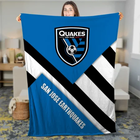 Special Release San Jose Earthquakes MLS Blanket All Over Prints HOMLS111024BLK02SJ