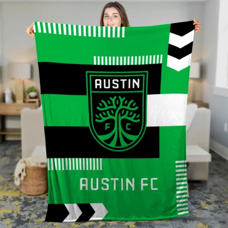 Special Release Austin FC MLS Blanket All Over Prints HOMLS161024BLK01ATX