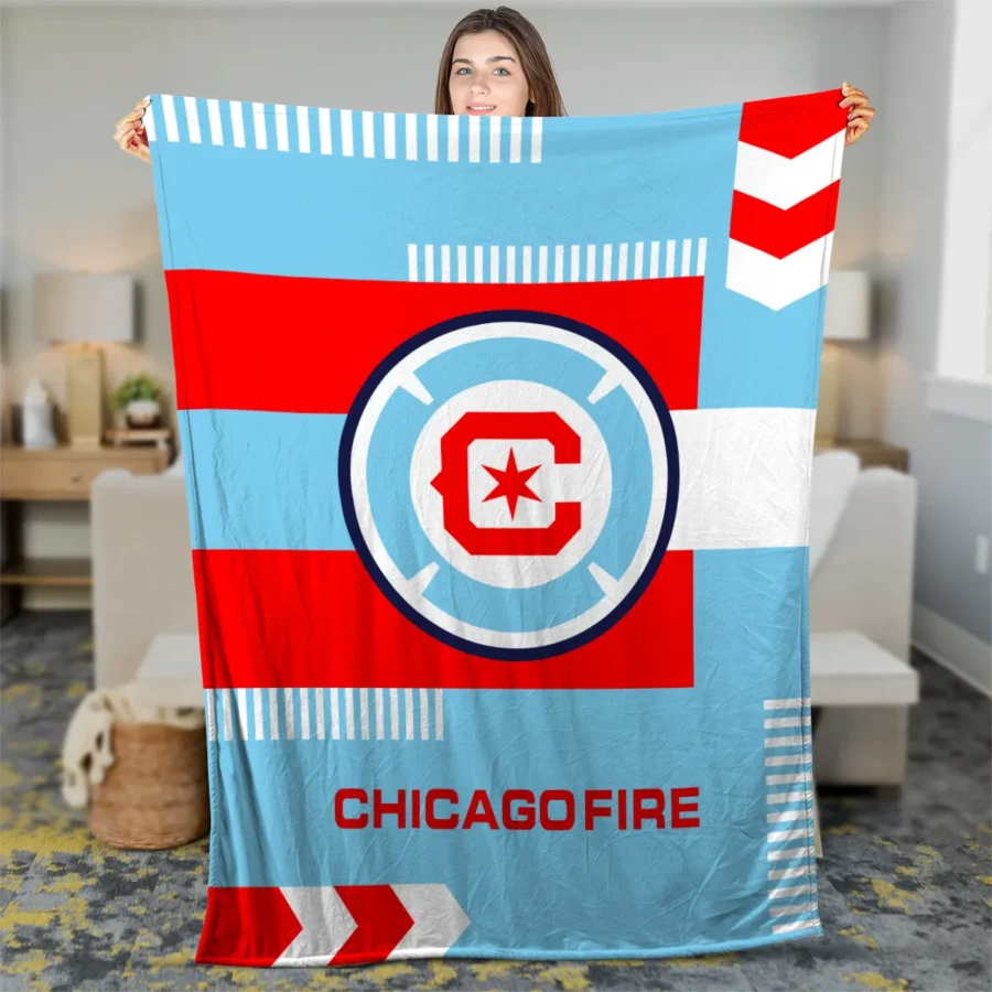 Special Release Chicago Fire MLS Blanket All Over Prints HOMLS161024BLK01CHI