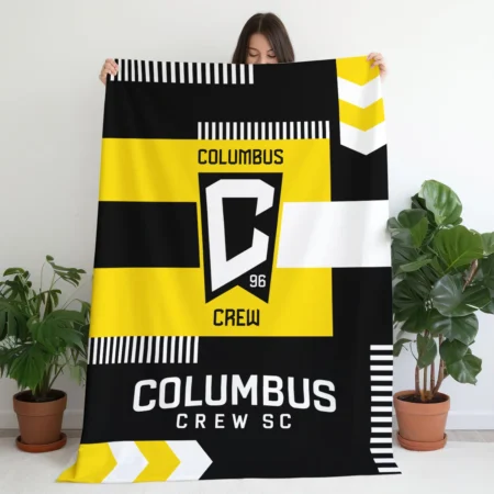 Special Release Columbus Crew MLS Blanket All Over Prints HOMLS161024BLK01CLB