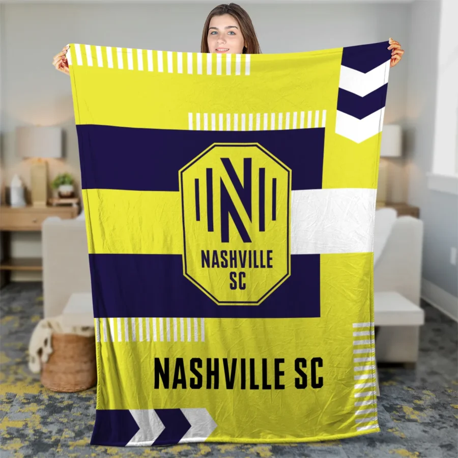 Special Release Nashville SC MLS Blanket All Over Prints HOMLS161024BLK01NSH