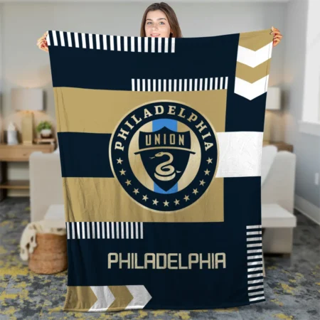 Special Release Philadelphia Union MLS Blanket All Over Prints HOMLS161024BLK01PHI