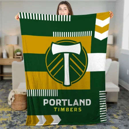 Special Release Portland Timbers MLS Blanket All Over Prints HOMLS161024BLK01POR