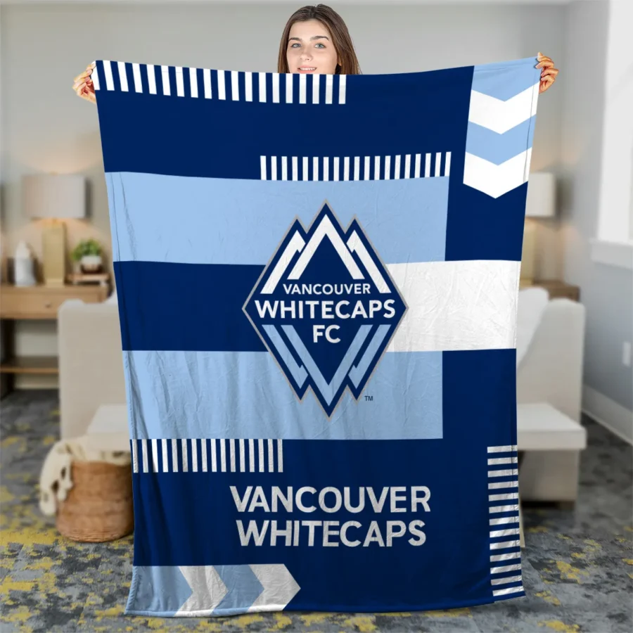 Special Release Vancouver Whitecaps MLS Blanket All Over Prints HOMLS161024BLK01VAN