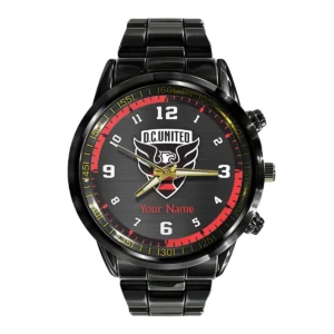 MLS FC Dallas Exclusive Black Stainless Steel Watch Gift - BLMLS71024A1DAL