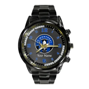 MLS Minnesota United Exclusive Black Stainless Steel Watch Gift - BLMLS71024A1MIN