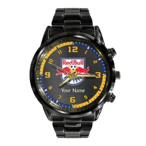 MLS Nashville SC Exclusive Black Stainless Steel Watch Gift - BLMLS71024A1NSH