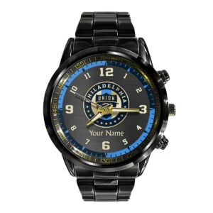 MLS Orlando City Exclusive Black Stainless Steel Watch Gift - BLMLS71024A1ORL