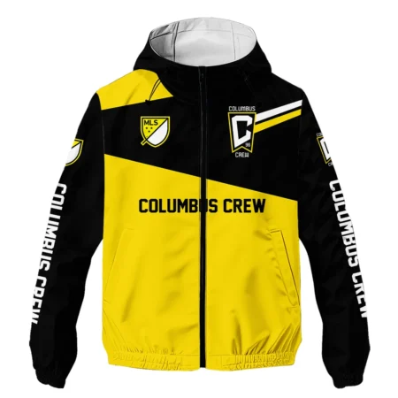 Special Release Columbus Crew MLS Windbreaker Outdoor Jacket HOMLS041024WJ02CLB