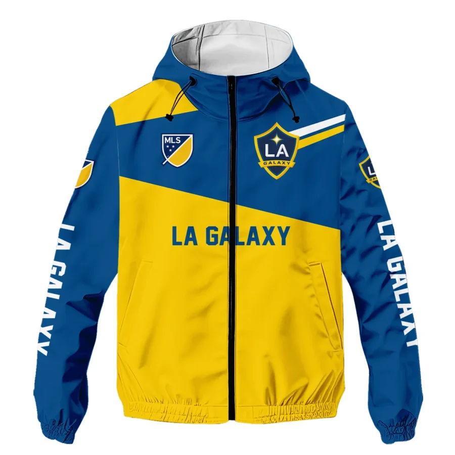 Special Release LA Galaxy MLS Windbreaker Outdoor Jacket HOMLS041024WJ02LA