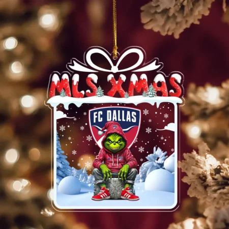 Special Release FC Dallas MLS Custom Shape Acrylic Ornament HOMLS041024ONM01DAL