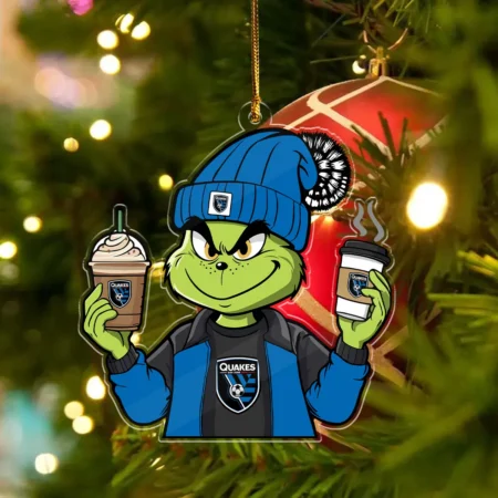 Special Release San Jose Earthquakes MLS Custom Shape Acrylic Ornament HOMLS260924ONM01SJ