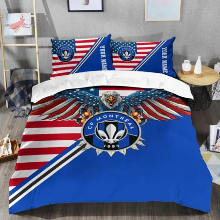 Eagle U.S Flag MLS CF Montreal Exclusive All Over Prints BLMLS101024A1MTLSJT - Bedding Set