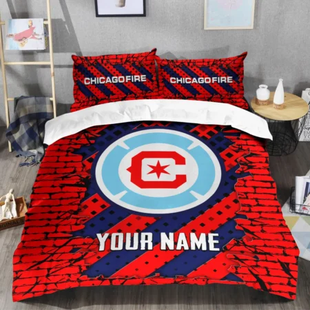 Breaking Wall MLS Chicago Fire Exclusive All Over Prints BLMLS111024A1CHISJT - Bedding Set