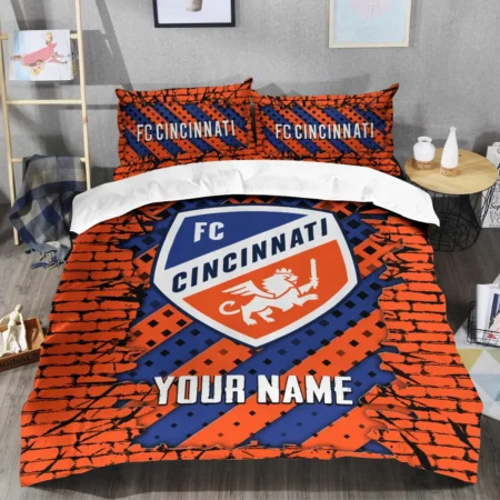 3D Breaking Wall MLS Cincinnati Exclusive All Over Prints BLMLS111024A1CINSJT - Bedding Set