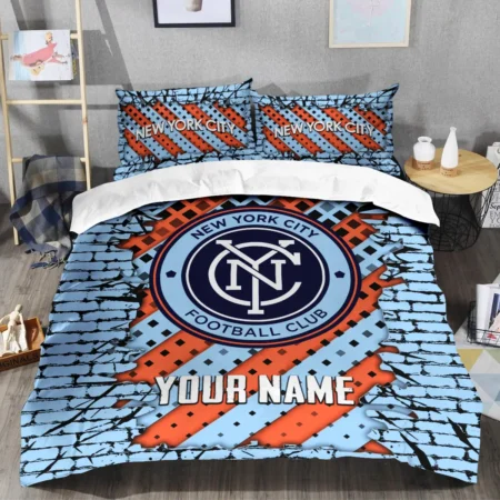 3D Breaking Wall MLS New York City Exclusive All Over Prints BLMLS111024A1NYCSJT - Bedding Set