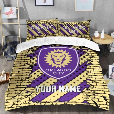 Breaking Wall MLS Orlando City Exclusive All Over Prints BLMLS111024A1ORLSJT - Bedding Set