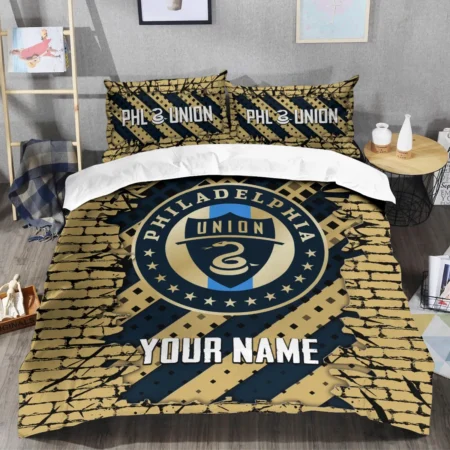 Breaking Wall MLS Philadelphia Union Exclusive All Over Prints BLMLS111024A1PHISJT - Bedding Set