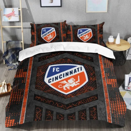 3D Breaking Wall MLS Cincinnati Exclusive All Over Prints BLMLS111024A2CINSJT - Bedding Set