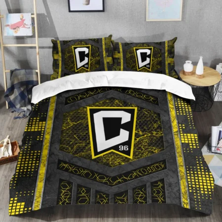 3D Breaking Wall MLS Columbus Crew Exclusive All Over Prints BLMLS111024A2CLBSJT - Bedding Set