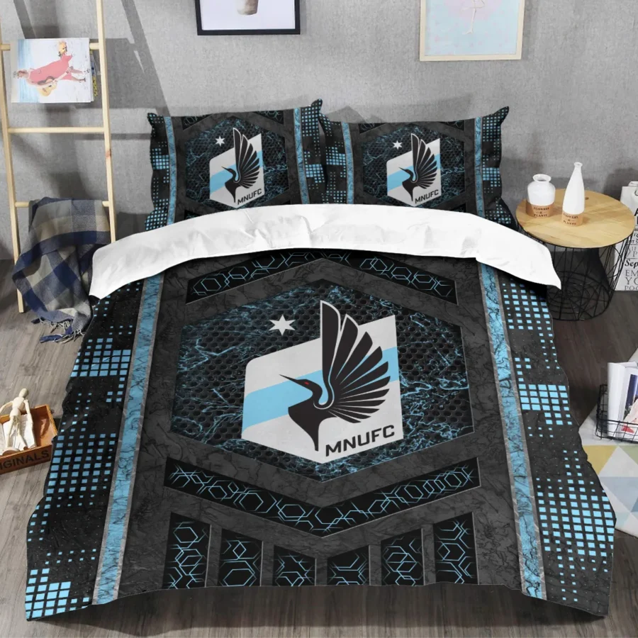 MLS Minnesota United Exclusive All Over Prints BLMLS111024A2MINSJT - Bedding Set