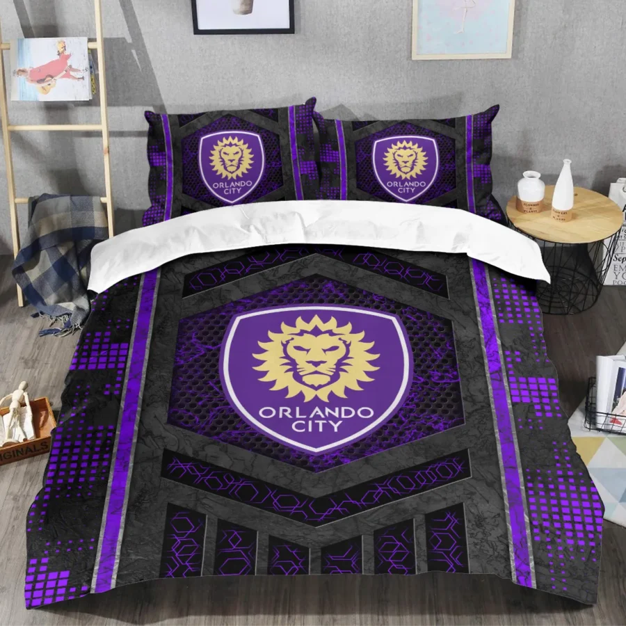 MLS Orlando City Exclusive All Over Prints BLMLS111024A2ORLSJT - Bedding Set