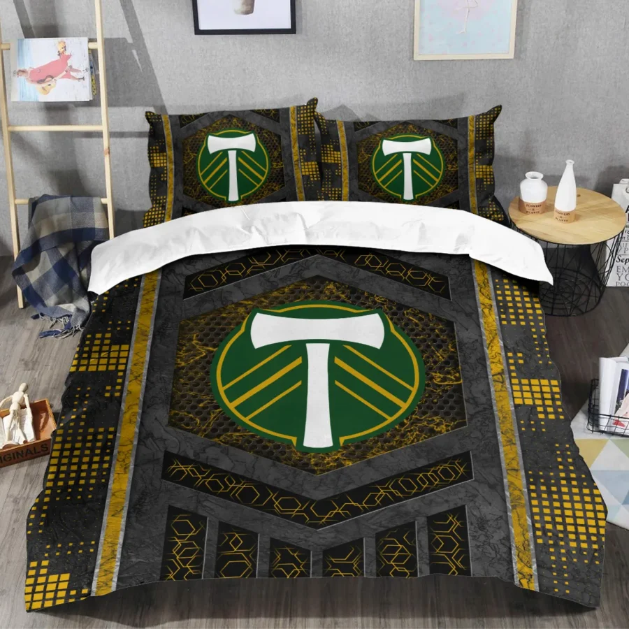 MLS Portland Timbers Exclusive All Over Prints BLMLS111024A2PORSJT - Bedding Set