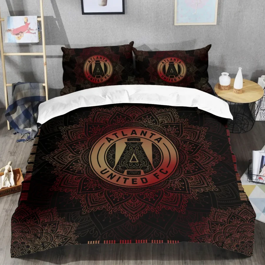 Mandala Pattern MLS Atlanta United Exclusive All Over Prints BLMLS121024A1ATLSJT - Bedding Set