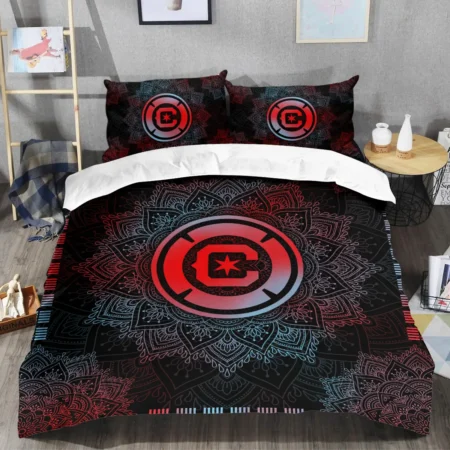 Mandala Pattern MLS Chicago Fire Exclusive All Over Prints BLMLS121024A1CHISJT - Bedding Set