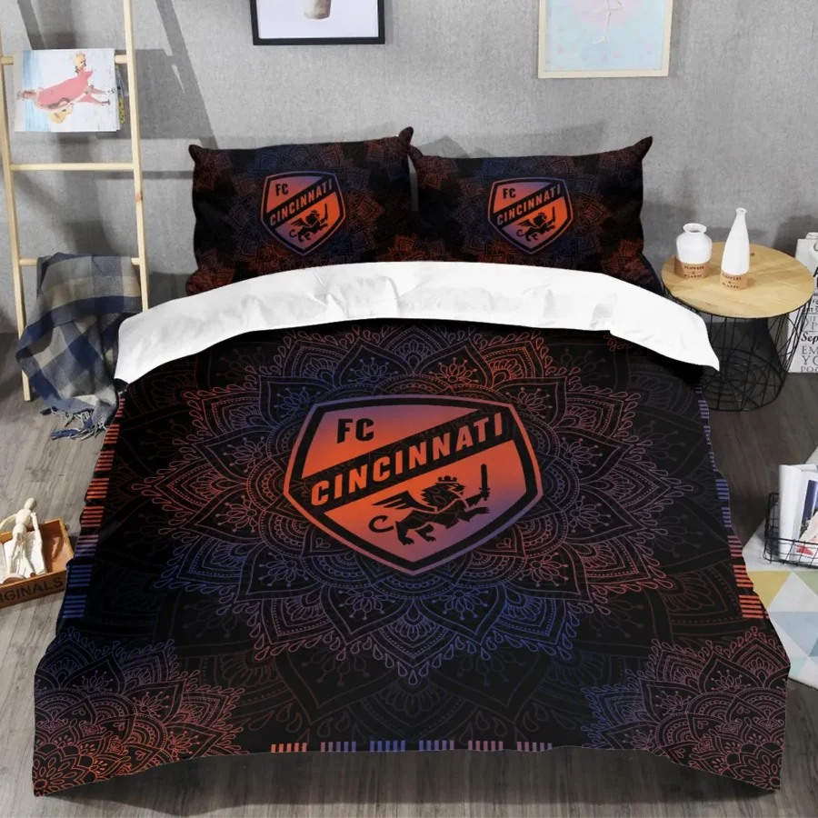 Mandala Pattern MLS Cincinnati Exclusive All Over Prints BLMLS121024A1CINSJT - Bedding Set