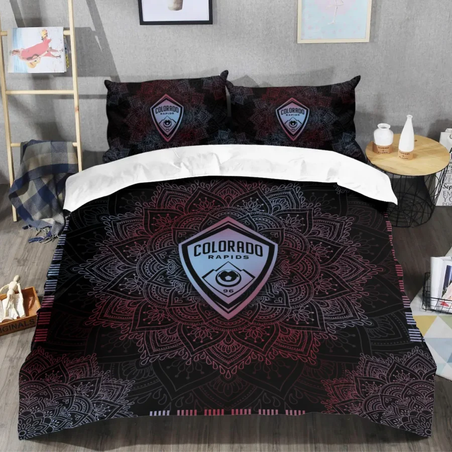 Mandala Pattern MLS Colorado Rapids Exclusive All Over Prints BLMLS121024A1COLSJT - Bedding Set