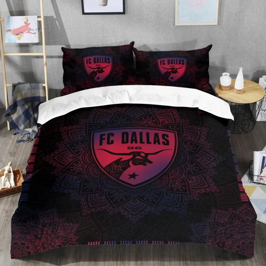 Mandala Pattern MLS FC Dallas Exclusive All Over Prints BLMLS121024A1DALSJT - Bedding Set