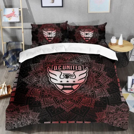 Mandala Pattern MLS DC United Exclusive All Over Prints BLMLS121024A1DCSJT - Bedding Set