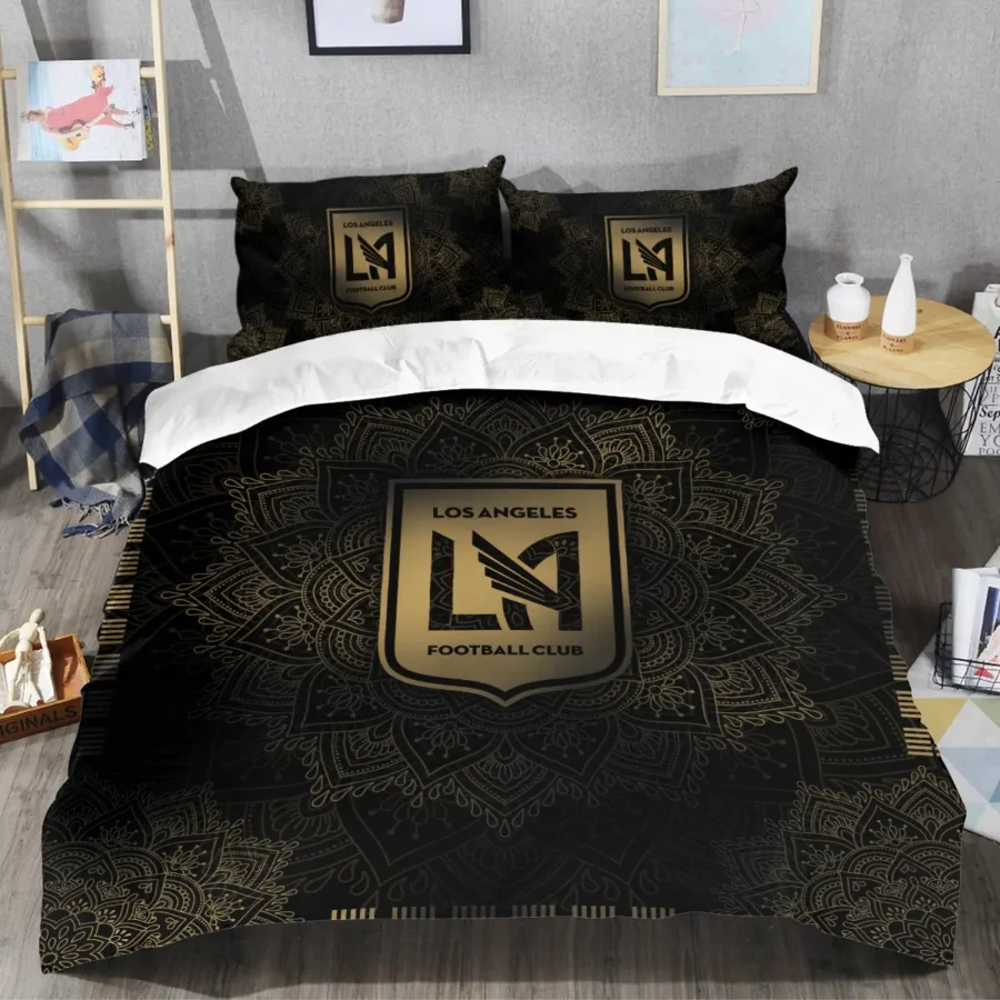 Mandala Pattern MLS Los Angeles FC Exclusive All Over Prints BLMLS121024A1LAFSJT - Bedding Set