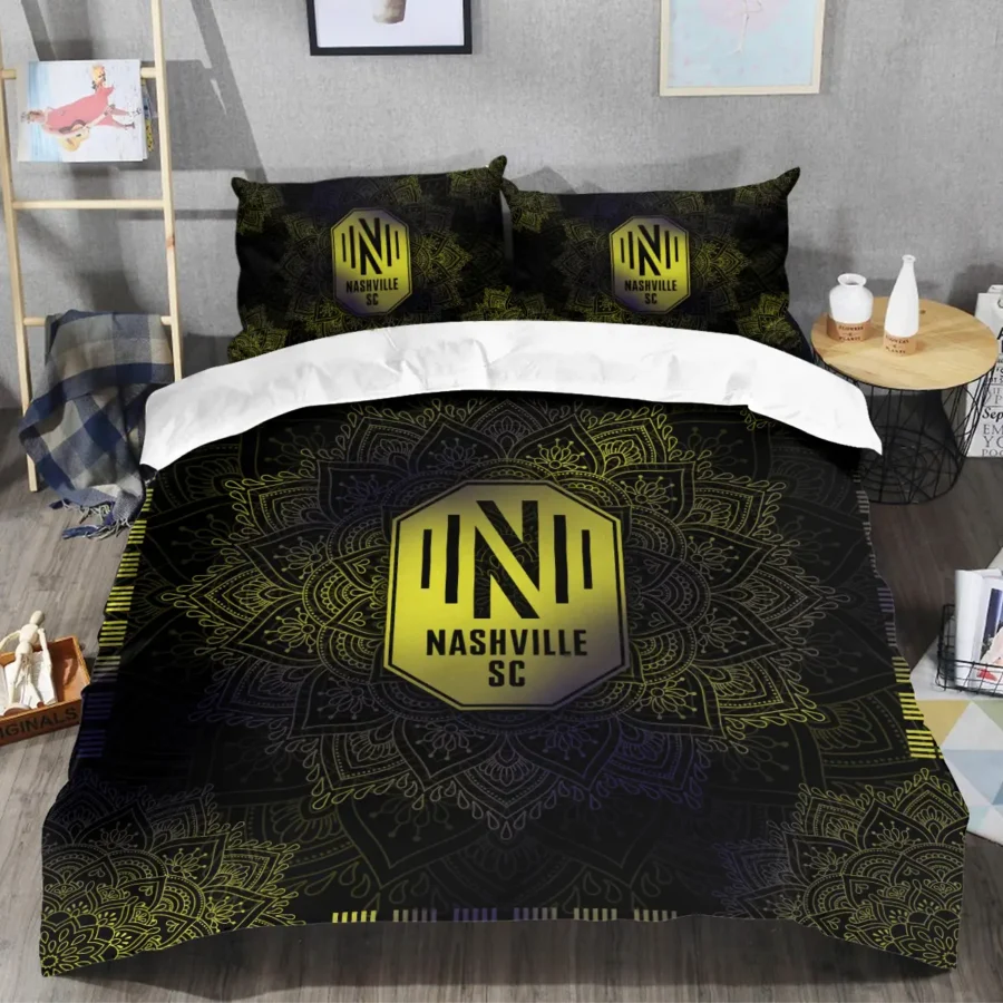 Mandala Pattern MLS Nashville SC Exclusive All Over Prints BLMLS121024A1NSHSJT - Bedding Set