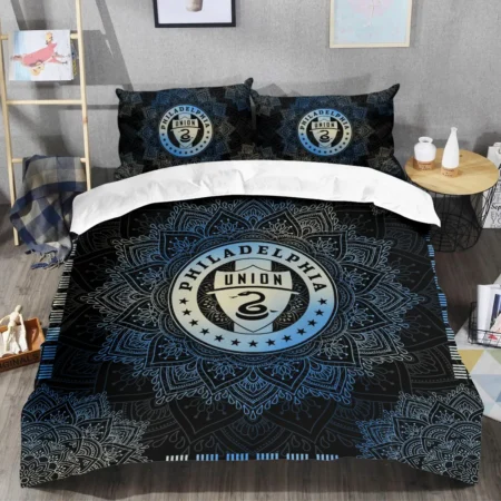 Mandala Pattern MLS Philadelphia Union Exclusive All Over Prints BLMLS121024A1PHISJT - Bedding Set