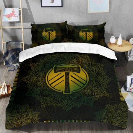 Mandala Pattern MLS Portland Timbers Exclusive All Over Prints BLMLS121024A1PORSJT - Bedding Set