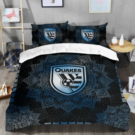 Mandala Pattern MLS San Jose Earthquakes Exclusive All Over Prints BLMLS121024A1SJSJT - Bedding Set