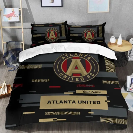 Custom Name MLS Atlanta United Exclusive All Over Prints BLMLS151024A1ATLSJT - Bedding Set