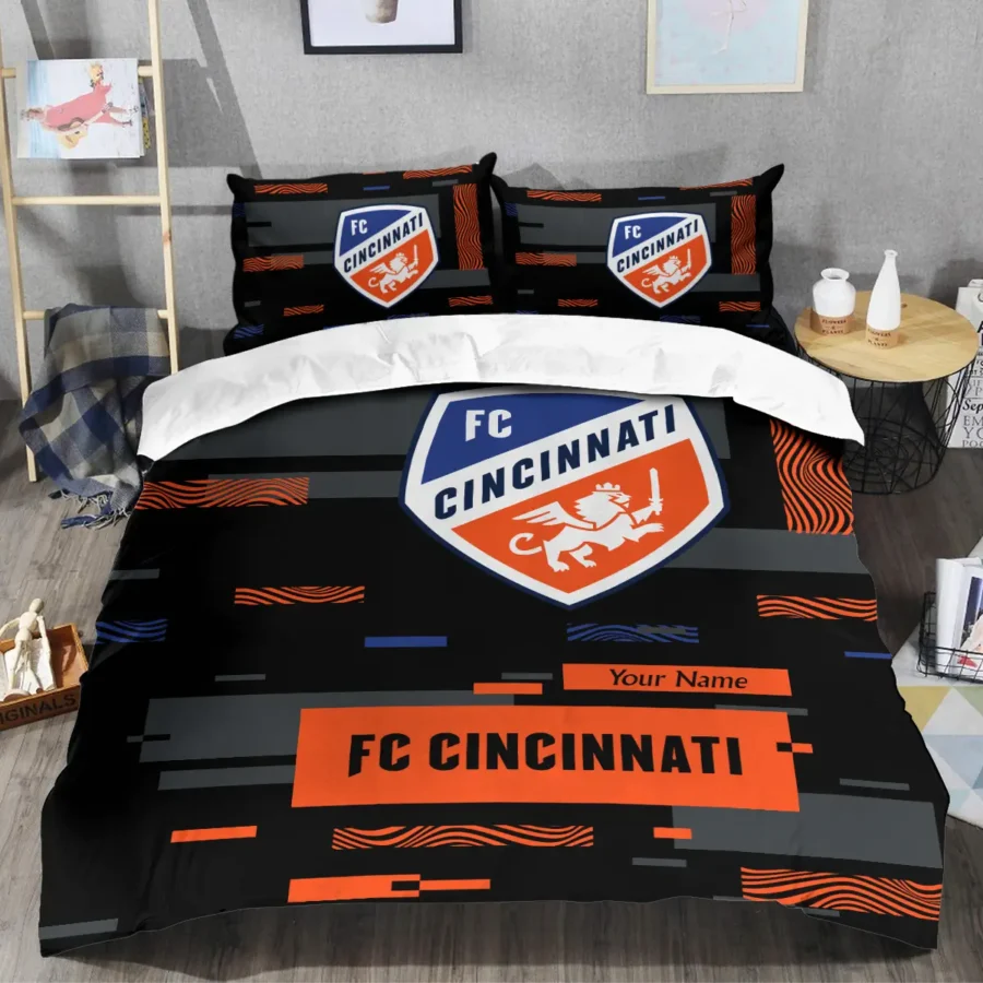 Custom Name MLS Cincinnati Exclusive All Over Prints BLMLS151024A1CINSJT - Bedding Set