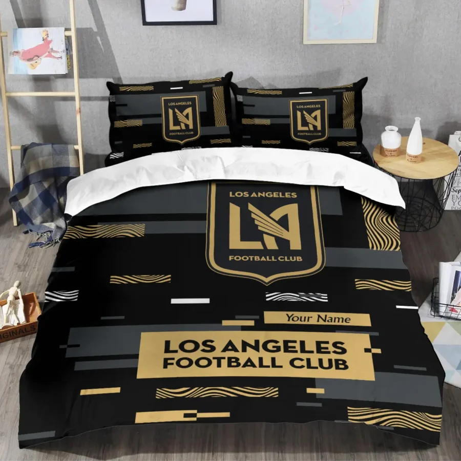 Custom Name MLS Los Angeles FC Exclusive All Over Prints BLMLS151024A1LAFSJT - Bedding Set