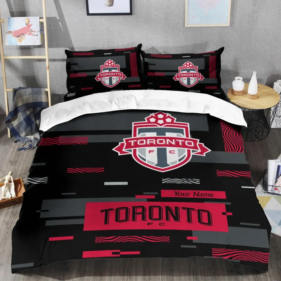 Custom Name MLS Toronto FC Exclusive All Over Prints BLMLS151024A1TORSJT - Bedding Set